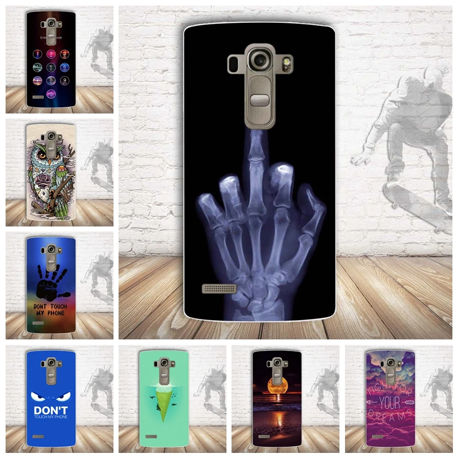 Новинка 2016 роскошный кожаный чехол с 3D релейным рисунком для LG G4S G4 Beat S