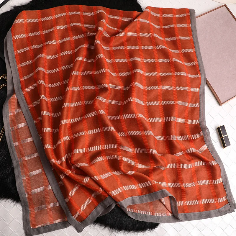 Spring Woman Cotton Scarf Seaside Sunscreen Summer Long Style Beach Towel Plaid Shawls Silk Scarves 2019 Hijab Scarf 95*180cm
Spring Woman Cotton Scarf Seaside Sunscreen Summer Long Style Beach Towel Plaid Shawls Silk Scarves 2019 Hijab Scarf 95*180cm