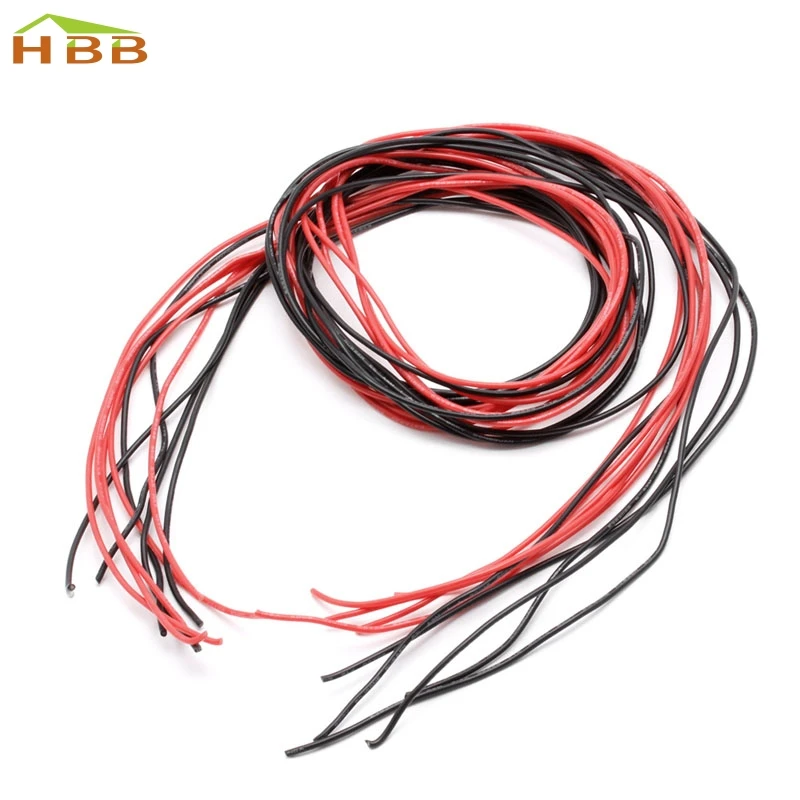 1 Набор 22AWG калибровочный провод силиконовый гибкий многожильный V # медные кабели 5 м для RC черный красный #046
1 Набор 22AWG калибровочный провод силиконовый гибкий многожильный V # медные кабели 5 м для RC черный красный #046