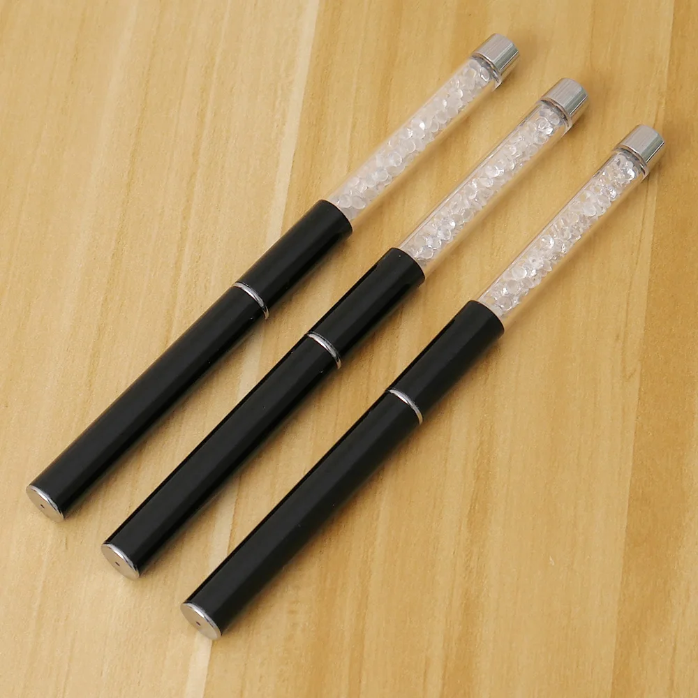 

Лайнер-кисть для дизайна ногтей, металлическая ручка, для УФ-гель-лака, рисования, подкладки, кисти для ногтей, инструменты для маникюра, 1 шт.