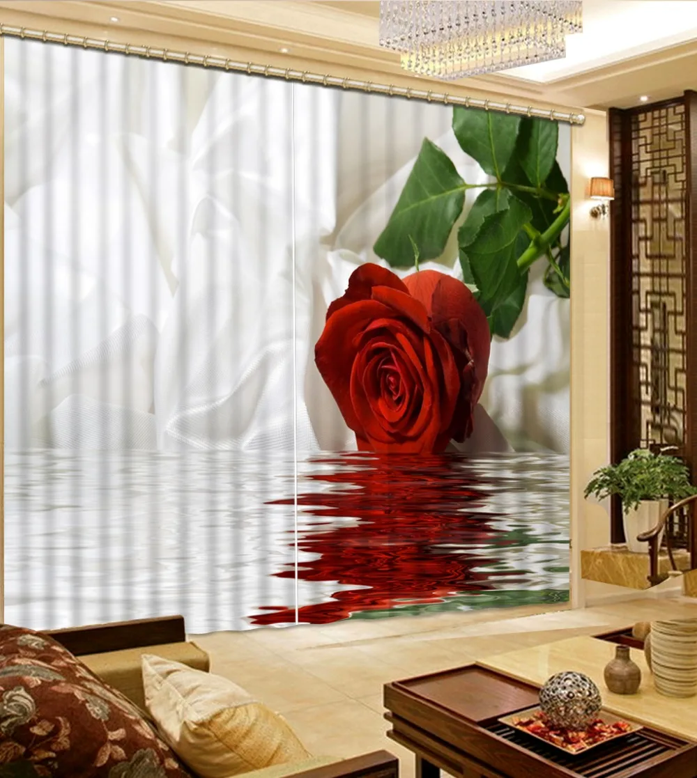 custom 3d cortinas Water reflection Rose 3d living room curtains 3d window curtains vitrage gordijnen voor de woonkamer
custom 3d cortinas Water reflection Rose 3d living room curtains 3d window curtains vitrage gordijnen voor de woonkamer