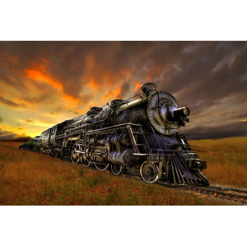 Full Square Drill 5D DIY Diamond Painting "Nostalgic old train" Embroidery Cross Stitch Mosaic Home Decor H123
Full Square Drill 5D DIY Diamond Painting "Nostalgic old train" Embroidery Cross Stitch Mosaic Home Decor H123