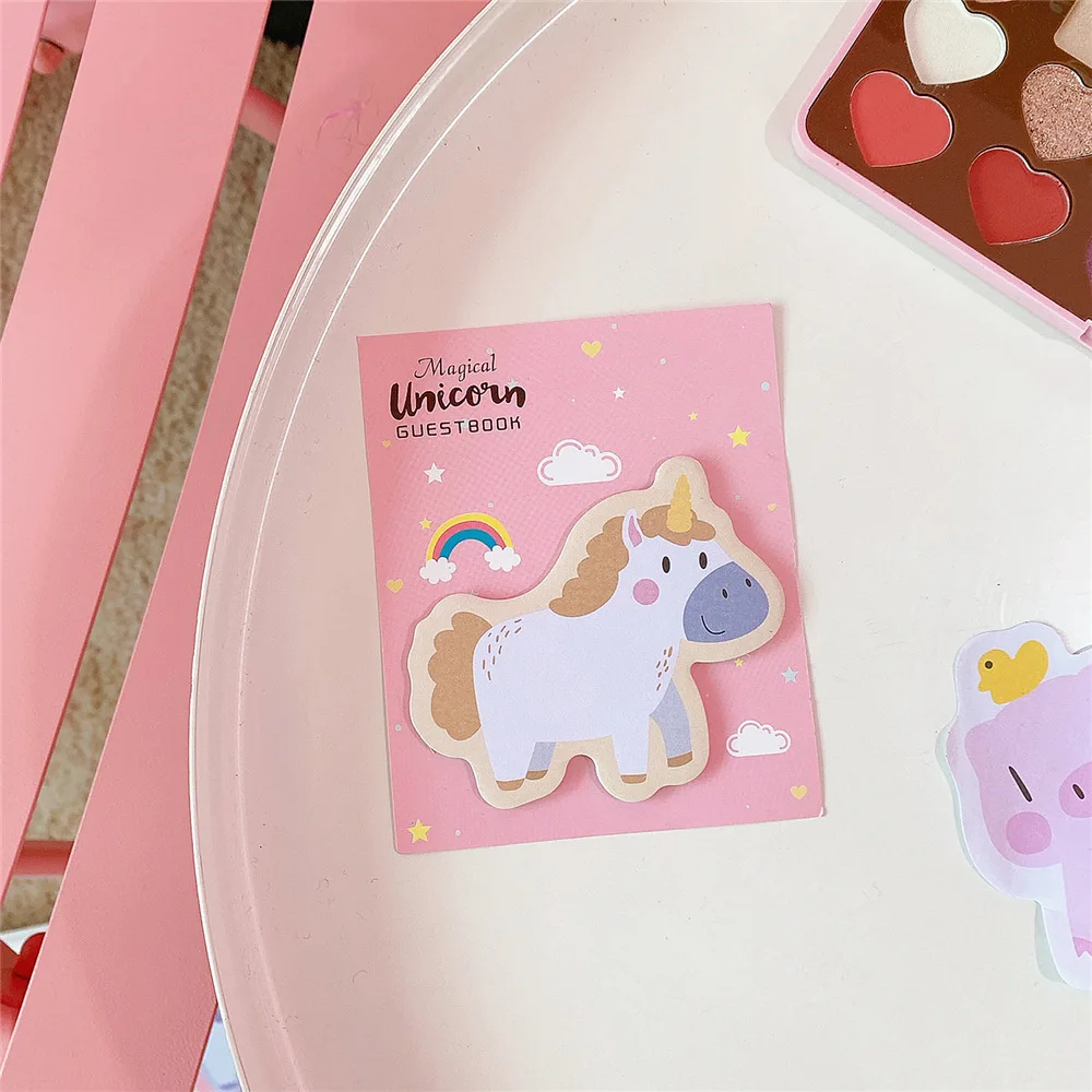4pcs Cute Kawaii Unicorn Creative Memo Pad Sticky Notes Memo Notebook Post Piglet Note Paper Stickers Office School Supplie
4pcs Cute Kawaii Unicorn Creative Memo Pad Sticky Notes Memo Notebook Post Piglet Note Paper Stickers Office School Supplie