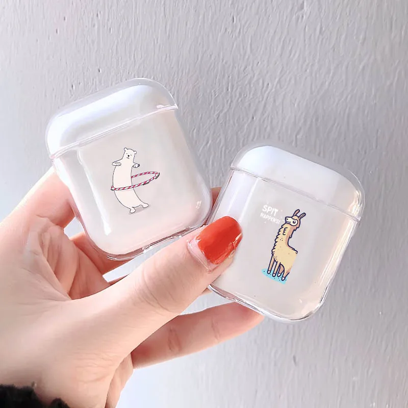 LAUGH LIFE Transparent Hard Luxury Earphone Case For Airpods Cases Cute Fun Grass Mud Horse Clear For Apple Airpods Case Cover
LAUGH LIFE Transparent Hard Luxury Earphone Case For Airpods Cases Cute Fun Grass Mud Horse Clear For Apple Airpods Case Cover