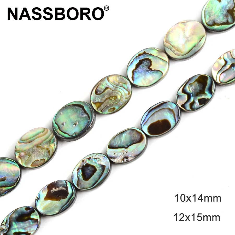 High Quality Oval Shape Natural Abalone Shell Beads Perles Bead Nautral Stone Beads for Jewelry Making Handmade/Diy Craft Gift
High Quality Oval Shape Natural Abalone Shell Beads Perles Bead Nautral Stone Beads for Jewelry Making Handmade/Diy Craft Gift