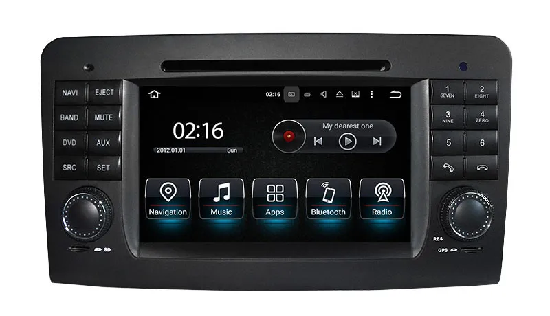 Android 8 0 автомобильный DVD плеер для Mercedes Benz GL / ML W164 ML300 ML350 ML450 ML500 с GPS навигацией BT USB 4