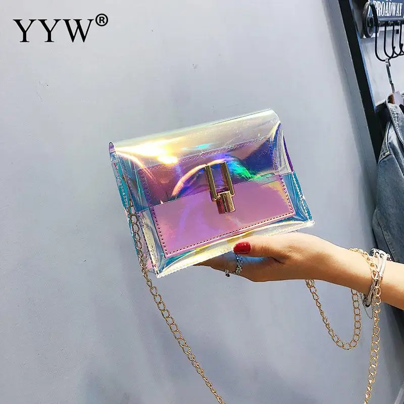 Pvc Crossbody Shoulder Bag Women Pink Shopping Clutch Female New European And American Style Jelly Bag Sling Bags With Chain
Pvc Crossbody Shoulder Bag Women Pink Shopping Clutch Female New European And American Style Jelly Bag Sling Bags With Chain