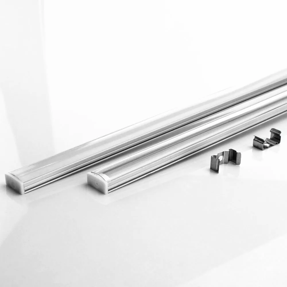 12 шт. Светодиодная лента алюминиевый профиль для 5050 5630 LED hard bar светильник корпус с