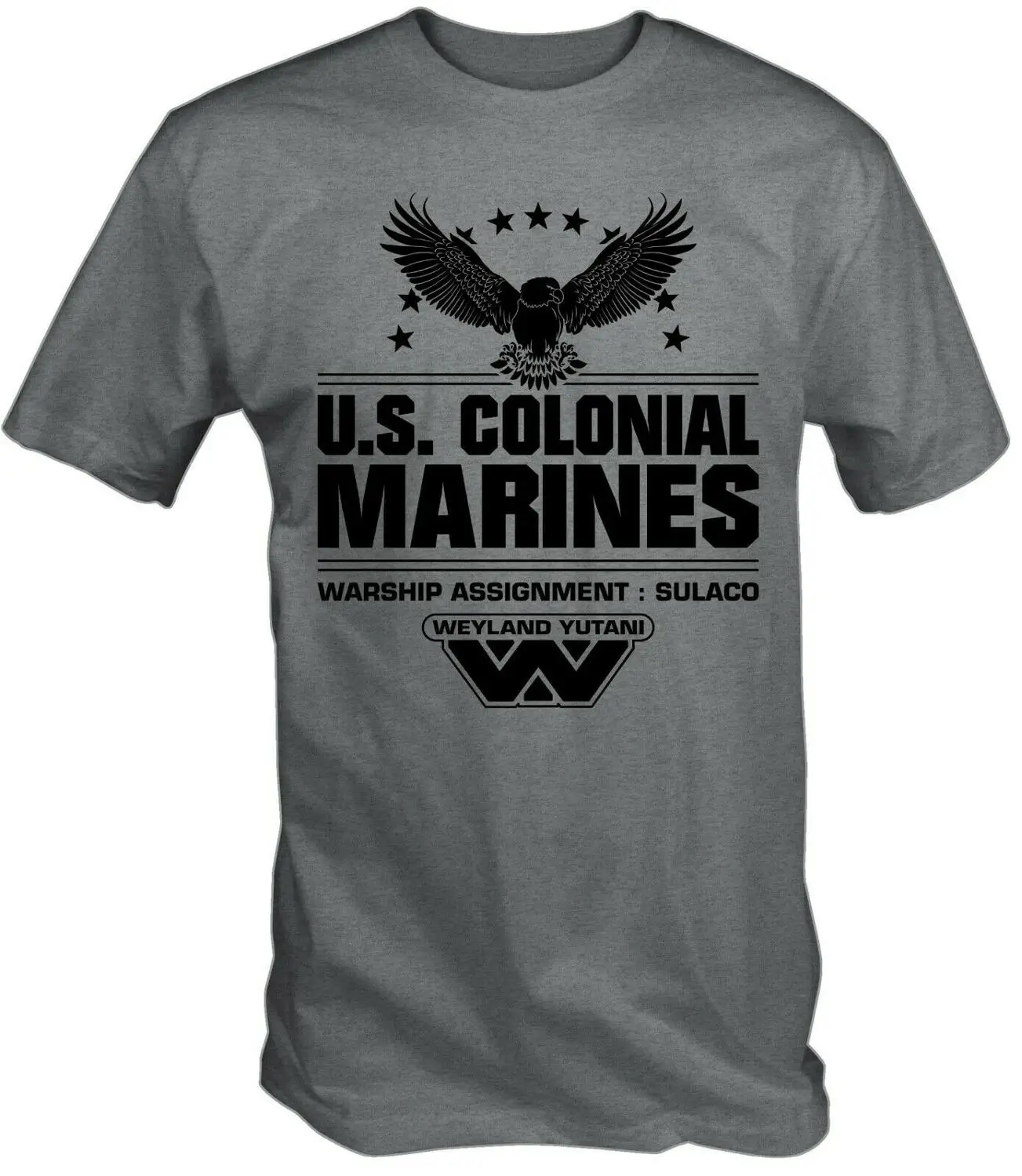 U.S Colonial Marines Warship Sulaco Movie Alien Aliens Sci Fi Retro 2019 New Fashion Brand Tops Male Men Design T-Shirt
U.S Colonial Marines Warship Sulaco Movie Alien Aliens Sci Fi Retro 2019 New Fashion Brand Tops Male Men Design T-Shirt