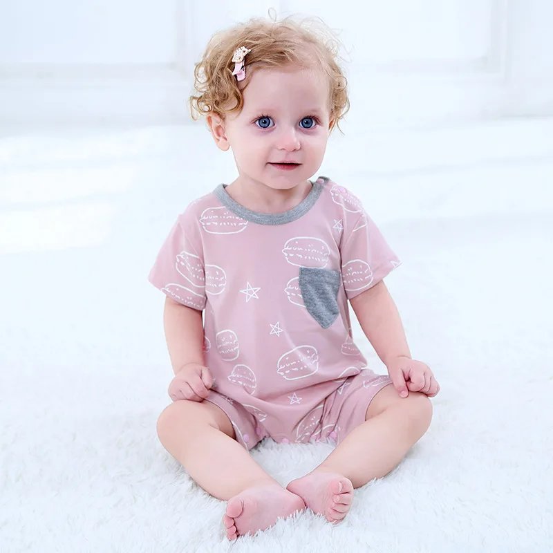 Newborn Cotton Rompers New Baby Boy Girl Summer Cartoon Clothes Unisex Short Sleeve Jumpsuit Infant O-Neck Roupas Baby Costume
Newborn Cotton Rompers New Baby Boy Girl Summer Cartoon Clothes Unisex Short Sleeve Jumpsuit Infant O-Neck Roupas Baby Costume
