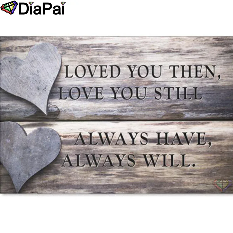 DIAPAI 5D DIY Diamond Painting 100% Full Square/Round Drill "Text heart" Diamond Embroidery Cross Stitch 3D Decor A18536
DIAPAI 5D DIY Diamond Painting 100% Full Square/Round Drill "Text heart" Diamond Embroidery Cross Stitch 3D Decor A18536
