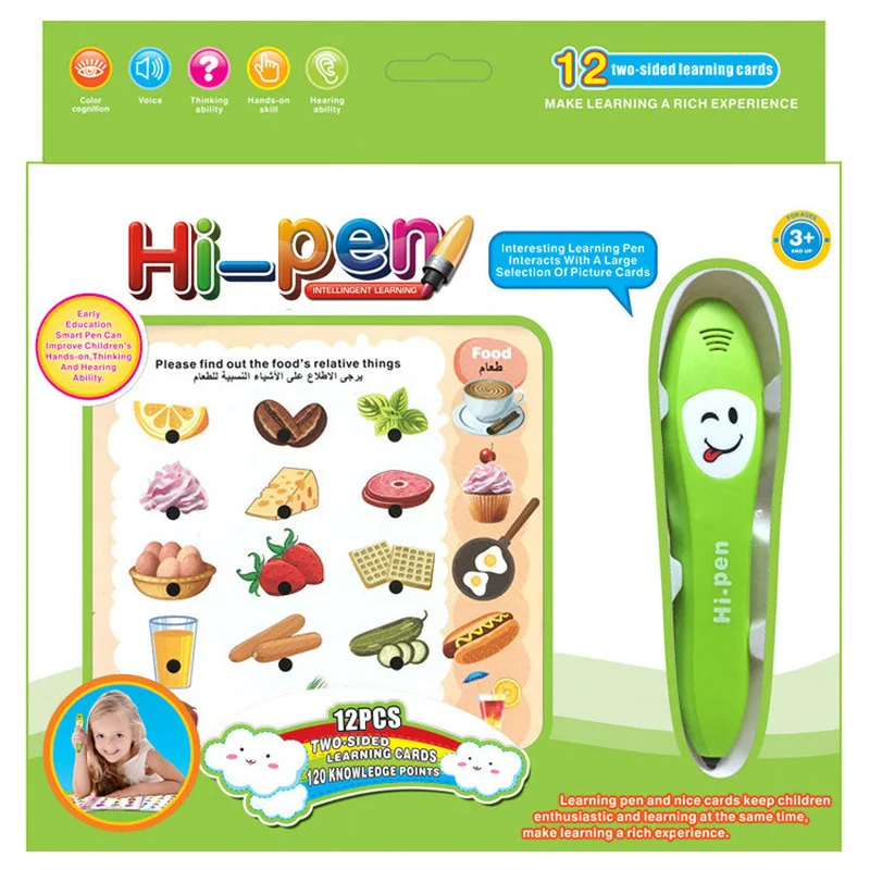 Baby Learning Toys English Puzzle Early Education Reading Pen Children's Intelligence Toys Intelligent Learning Pen
Baby Learning Toys English Puzzle Early Education Reading Pen Children's Intelligence Toys Intelligent Learning Pen