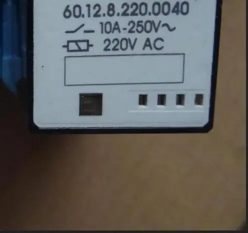 Новое и оригинальное реле 60.12.8.220.0040 10A 250V 220VAC DIP|10a relay|relay 250v250v relay |