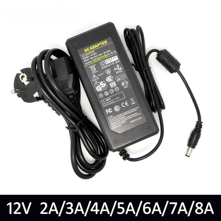 Led driver for strip module AC110-240V to AC DC 12V 2A/3A/4A/5A/6A Power Supply Changer Transformer Adapter For LED Strip
Led driver for strip module AC110-240V to AC DC 12V 2A/3A/4A/5A/6A Power Supply Changer Transformer Adapter For LED Strip
