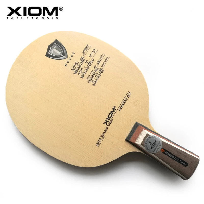 Лезвие для настольного тенниса XIOM HINOKI S7 быстрая атака + Петля тренировок