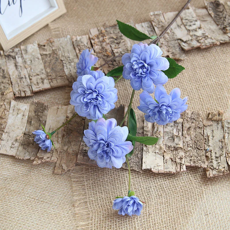 7 head dahlias Flower Branch high-grade artificial flower fake flower wedding home flower wall background decoration manual DIY
7 head dahlias Flower Branch high-grade artificial flower fake flower wedding home flower wall background decoration manual DIY