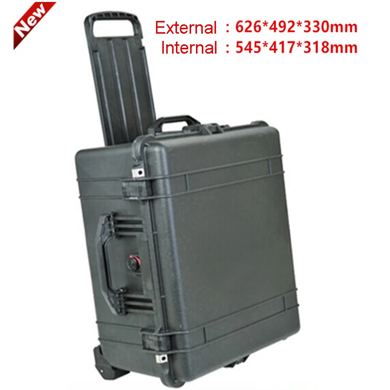 Waterproof trolley case toolbox tool case Dustproof Protective Camera Case Instrument box equipment box with pre-cut foam lining
Waterproof trolley case toolbox tool case Dustproof Protective Camera Case Instrument box equipment box with pre-cut foam lining
