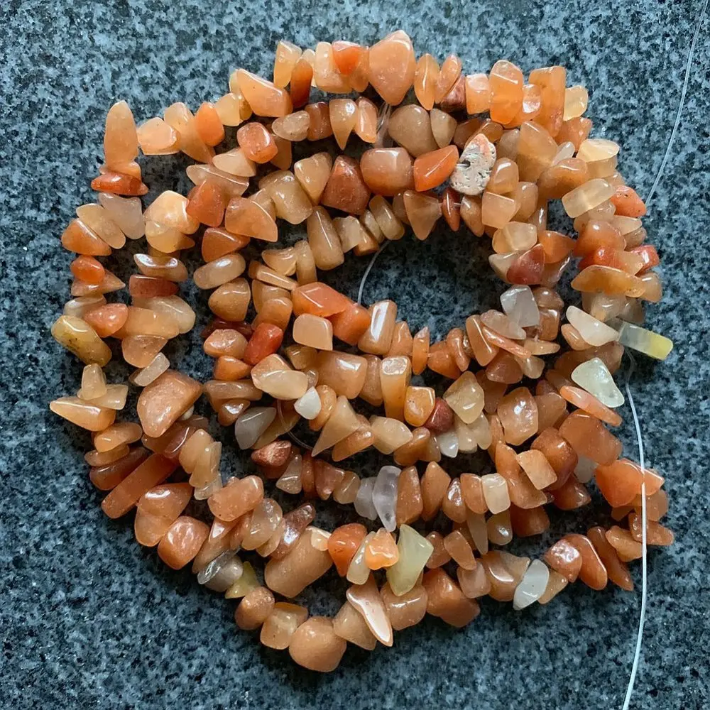 82cm Natural Peach Red Aventurine Stone Beads Loose Crystal Quartz Gravel Chips Beads Strand Wholesale Dropship
82cm Natural Peach Red Aventurine Stone Beads Loose Crystal Quartz Gravel Chips Beads Strand Wholesale Dropship