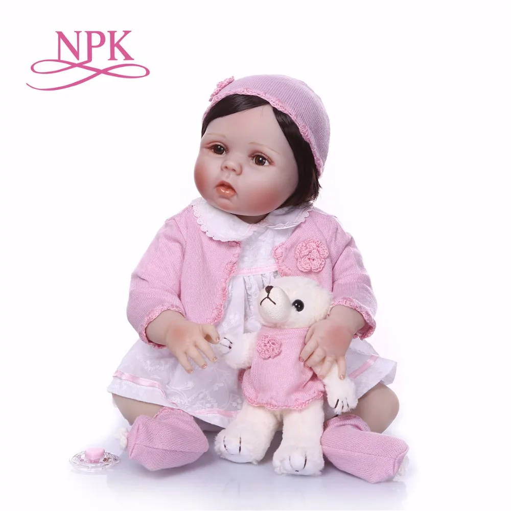 Кукла Bebes reborn, полностью силиконовая кукла NPK 23 "57 см, Кукла reborn babies alive для маленьких девочек, кукла can bathe realista bonecas
Кукла Bebes reborn, полностью силиконовая кукла NPK 23 "57 см, Кукла reborn babies alive для маленьких девочек, кукла can bathe realista bonecas