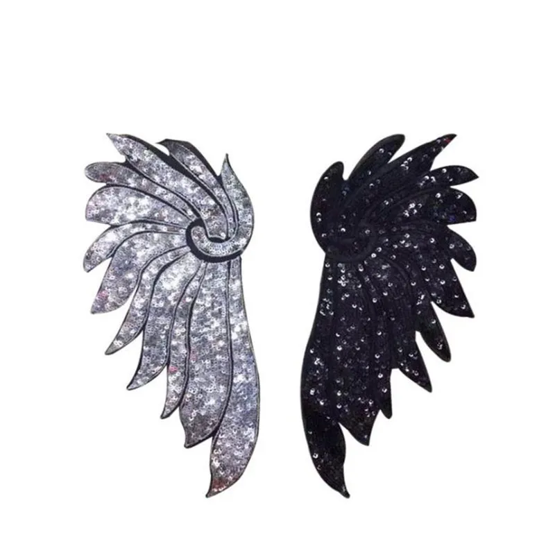 Fashion Tops Shirt Girl Patch Diy Clothes 27cm Wings Sequins deal with it Patches for clothing T shirt Women Free Shipping
Fashion Tops Shirt Girl Patch Diy Clothes 27cm Wings Sequins deal with it Patches for clothing T shirt Women Free Shipping