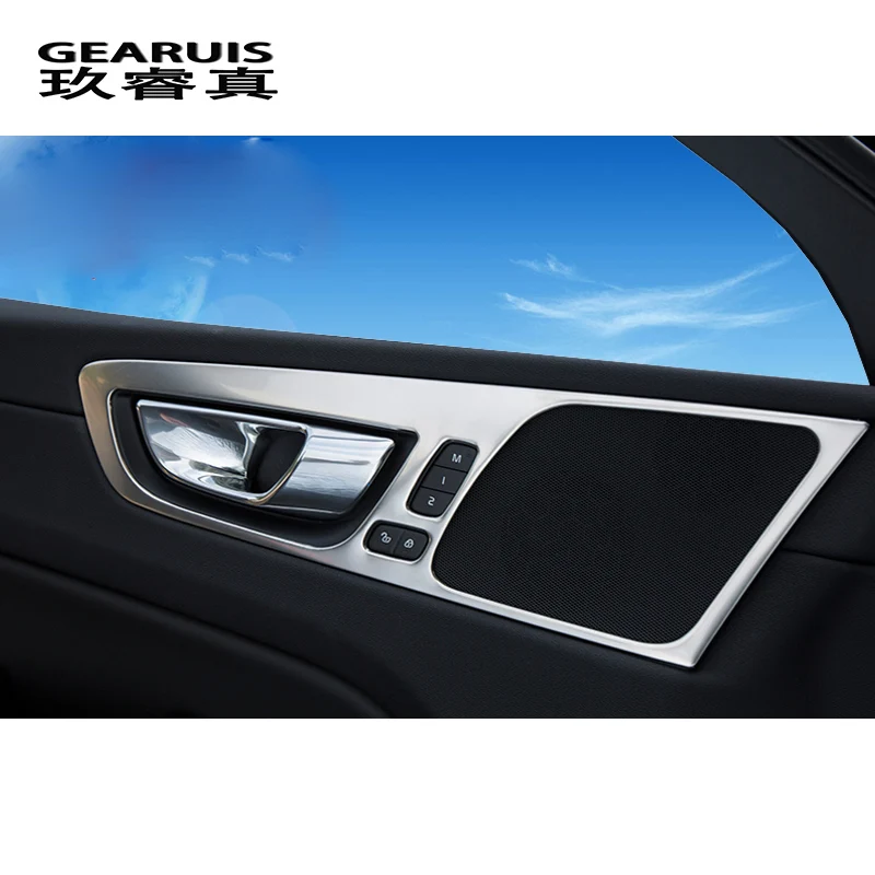 Car Styling Interior Door Handle Cover Trim Door Bowl Stickers decoration For Volvo XC60 2018 auto stainless steel Accessories
Car Styling Interior Door Handle Cover Trim Door Bowl Stickers decoration For Volvo XC60 2018 auto stainless steel Accessories