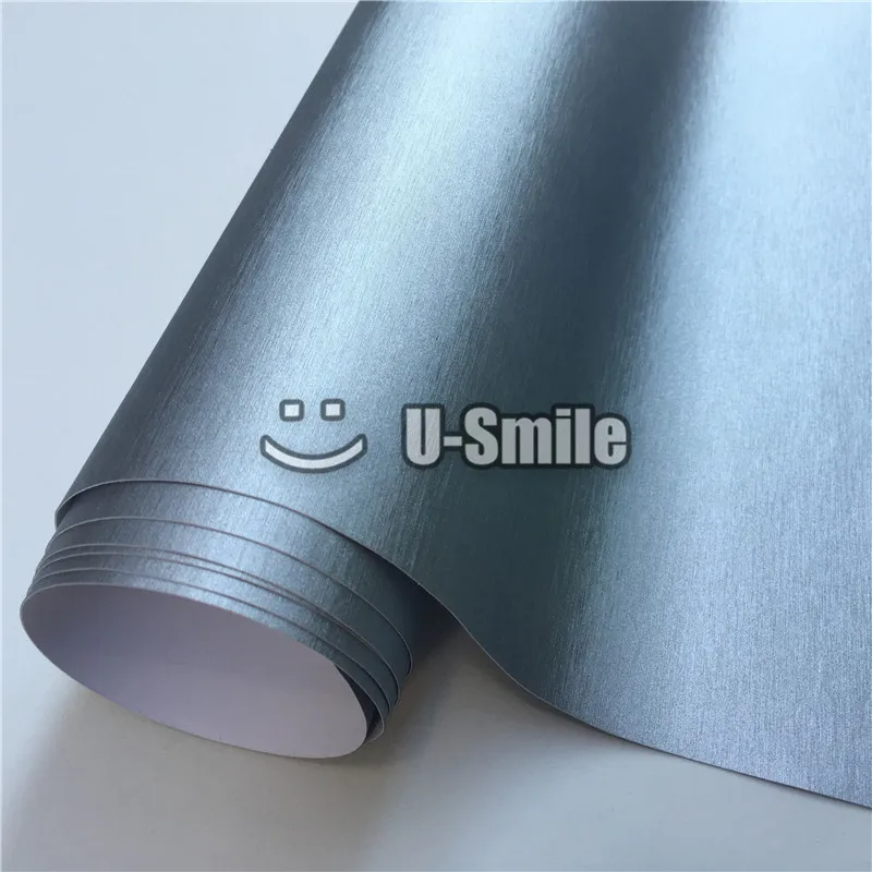 Premium Matte Chrome Silver Brushed Aluminum Vinyl Wrap Decal Bubble Free For Car Wrapping
Premium Matte Chrome Silver Brushed Aluminum Vinyl Wrap Decal Bubble Free For Car Wrapping