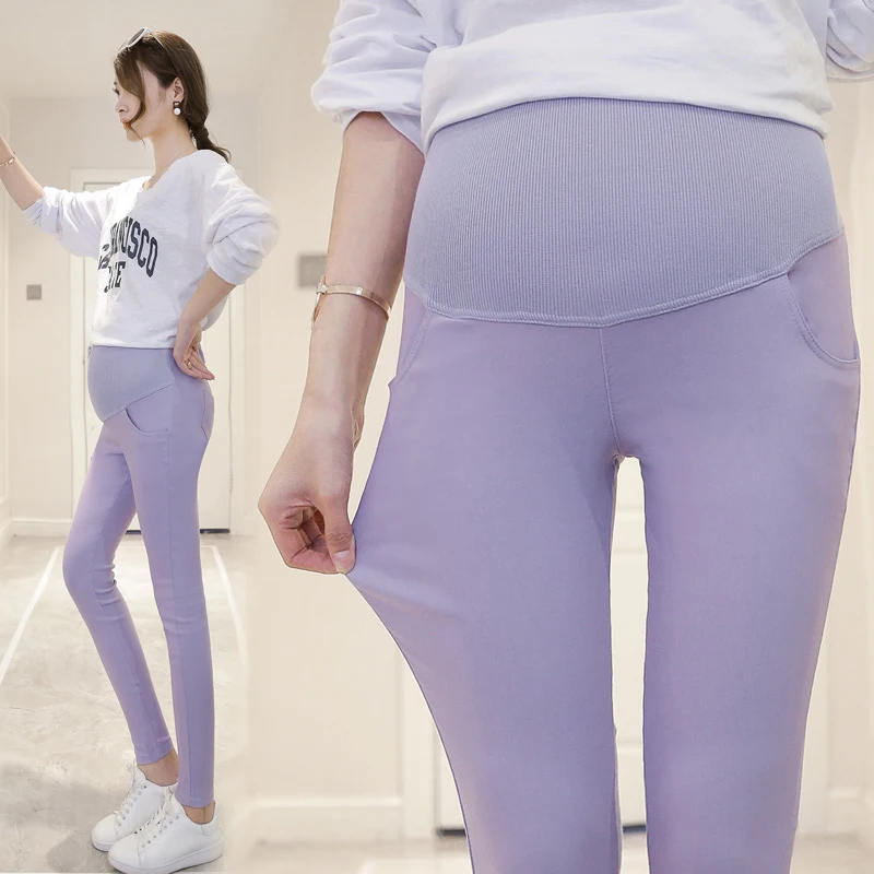Spring Summer Skinny Maternity Pants Belly Mid Waist Pregnant Women Pants Candy Color Woman Pencil Pants Pregnancy Leggings
Spring Summer Skinny Maternity Pants Belly Mid Waist Pregnant Women Pants Candy Color Woman Pencil Pants Pregnancy Leggings
