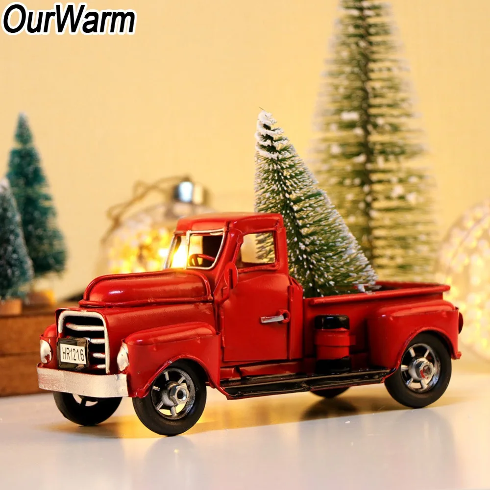 OurWarm Little Red Truck Christmas Decor Handcrafted Home Figurines & Miniatures Old Classic Metal Truck 17x7.5x8cm
OurWarm Little Red Truck Christmas Decor Handcrafted Home Figurines & Miniatures Old Classic Metal Truck 17x7.5x8cm