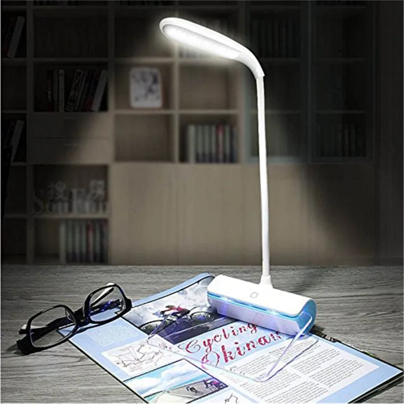 New LED Desk Lamp Eye Protection USB Rechargeable Book Light With Message Board Dimmable Touch Sensor Reading Light New
New LED Desk Lamp Eye Protection USB Rechargeable Book Light With Message Board Dimmable Touch Sensor Reading Light New