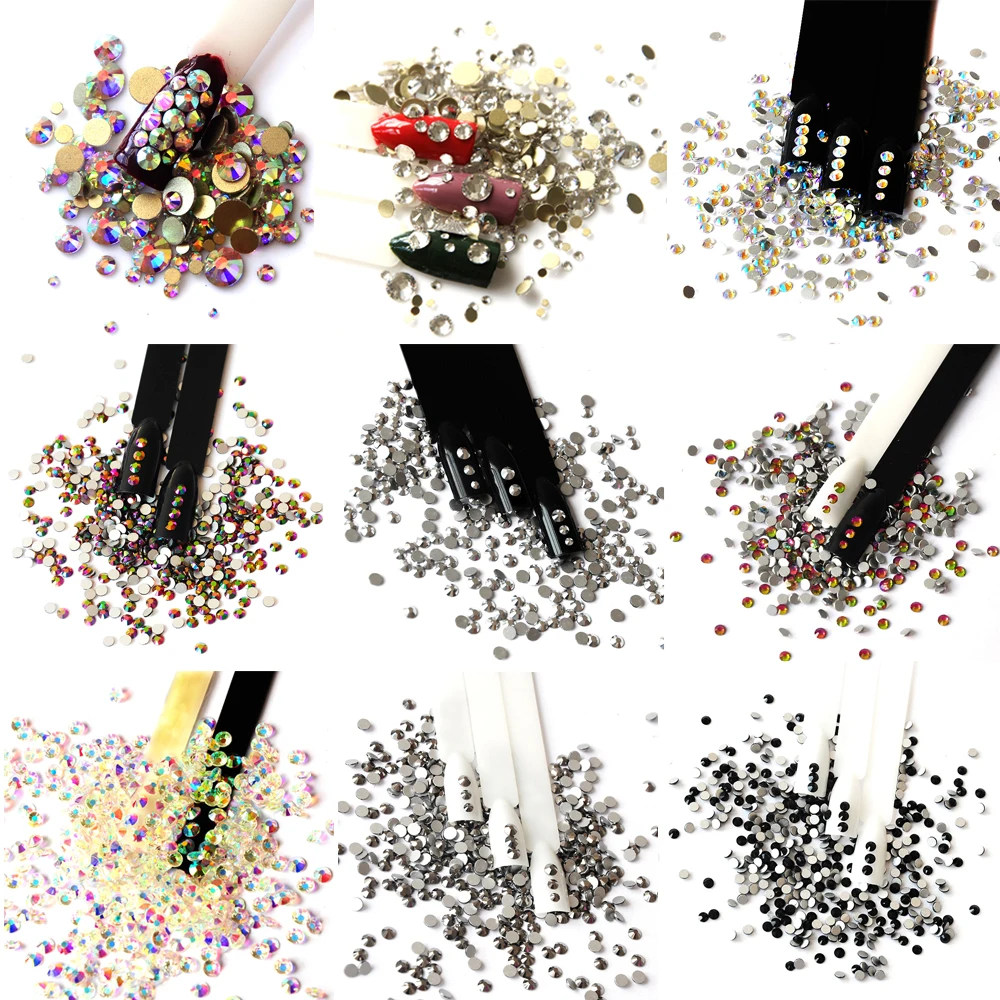 Glitter Rhinestones Mix Colors Crystal AB SS3-SS20 Non Hot Fix FlatBack Strass Sewing Fabric Garment Nail Art DIY Rhinestone
Glitter Rhinestones Mix Colors Crystal AB SS3-SS20 Non Hot Fix FlatBack Strass Sewing Fabric Garment Nail Art DIY Rhinestone