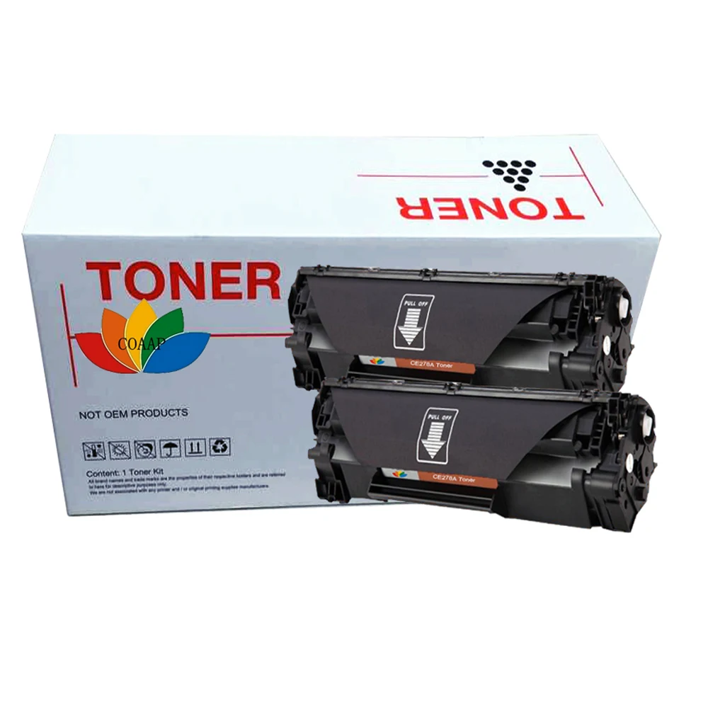 Картридж с тонером, совместимый с HP CE278A 278 78a LaserjetPro P1566N P1566DN 1566 P1606 P1566 P1606N (2100 страниц)
Картридж с тонером, совместимый с HP CE278A 278 78a LaserjetPro P1566N P1566DN 1566 P1606 P1566 P1606N (2100 страниц)