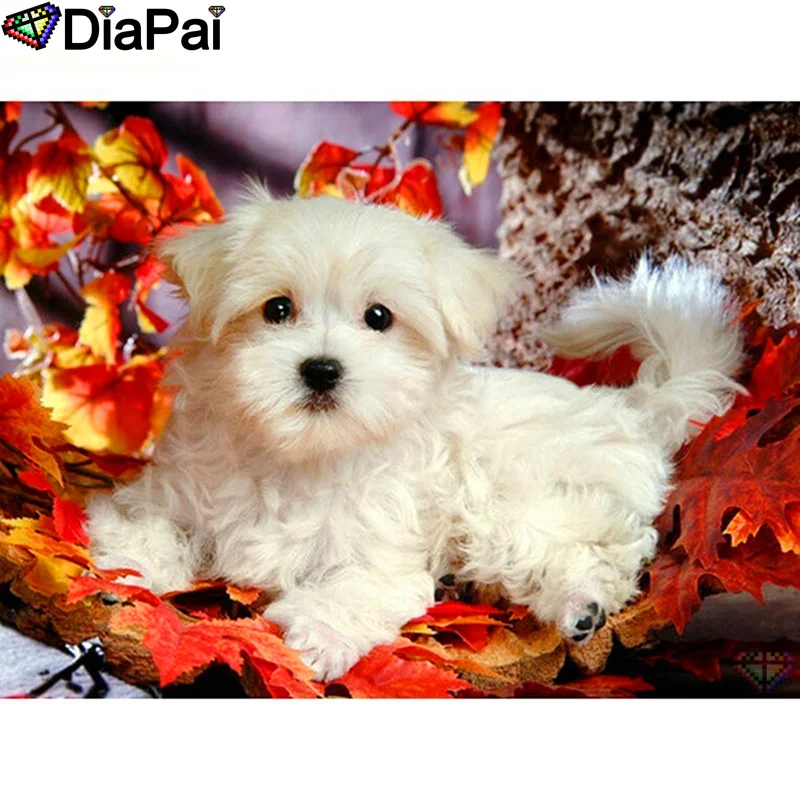 DIAPAI 100% Full Square/Round Drill 5D DIY Diamond Painting "Animal dog" Diamond Embroidery Cross Stitch 3D Decor A20016
DIAPAI 100% Full Square/Round Drill 5D DIY Diamond Painting "Animal dog" Diamond Embroidery Cross Stitch 3D Decor A20016