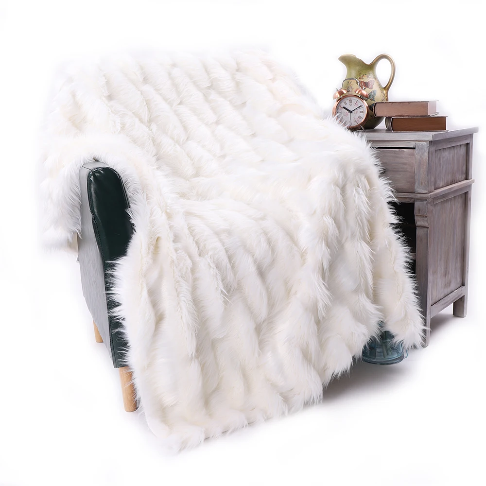 Super Soft Faux Fur Throw Blanket & Bedspread Long Faux Fur Blanket Decorative for Bedroom Sofa Floor, 130*170cm
Super Soft Faux Fur Throw Blanket & Bedspread Long Faux Fur Blanket Decorative for Bedroom Sofa Floor, 130*170cm