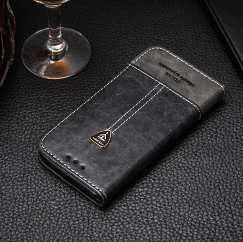 Чехол VIJIAR для Xiaomi Redmi note4 5 5-дюймовый Асимметричный кожаный чехол-книжка с