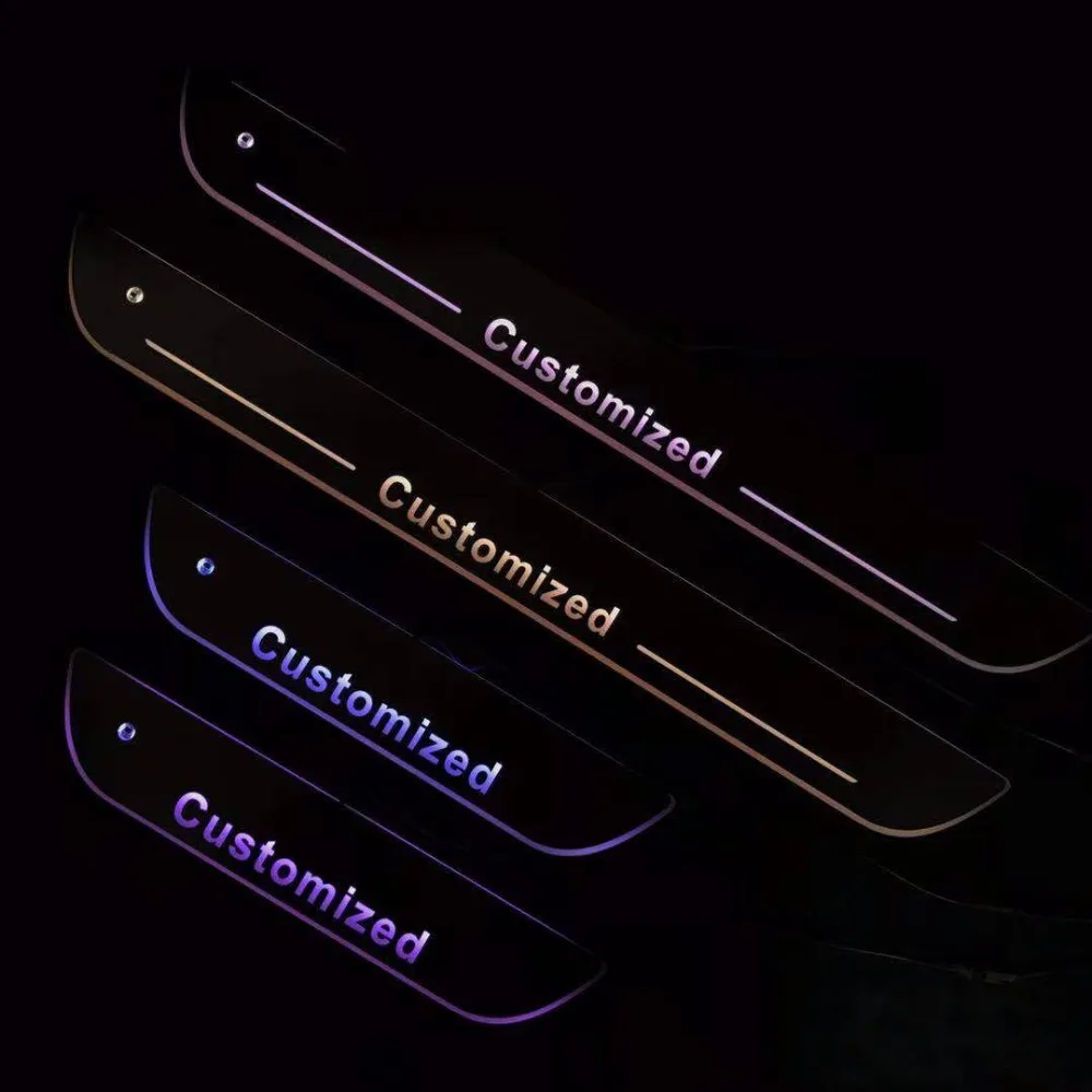 RQXR led moving door scuff for Chevrolet dynamic door sill plate flat lining overlays flowing light multi colors
RQXR led moving door scuff for Chevrolet dynamic door sill plate flat lining overlays flowing light multi colors