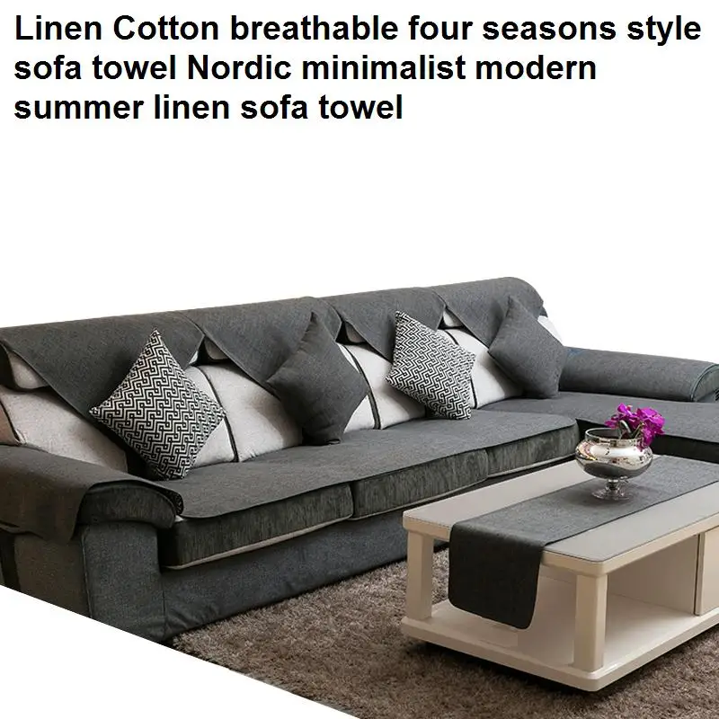 Linen Cotton Breathable Four Seasons Style Sofa Towel Nordic Minimalist Modern Linen Sofa Towel
Linen Cotton Breathable Four Seasons Style Sofa Towel Nordic Minimalist Modern Linen Sofa Towel