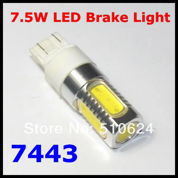 7.5W Super Bright 7443 LED Brake Light Aluminum housing 5 Side lighting LED auto stop parking lamp free shipping
7.5W Super Bright 7443 LED Brake Light Aluminum housing 5 Side lighting LED auto stop parking lamp free shipping