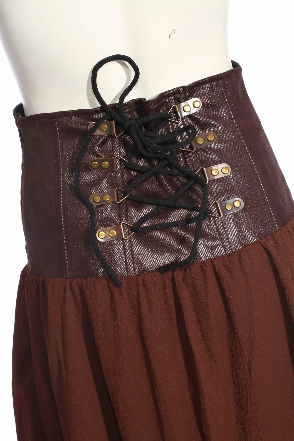 RQ Series Steampunk Gothic Style Women Long Loose Skirt Ankle-Length Bust Skirt Slim Coffee Perform Stage Skirts
RQ Series Steampunk Gothic Style Women Long Loose Skirt Ankle-Length Bust Skirt Slim Coffee Perform Stage Skirts