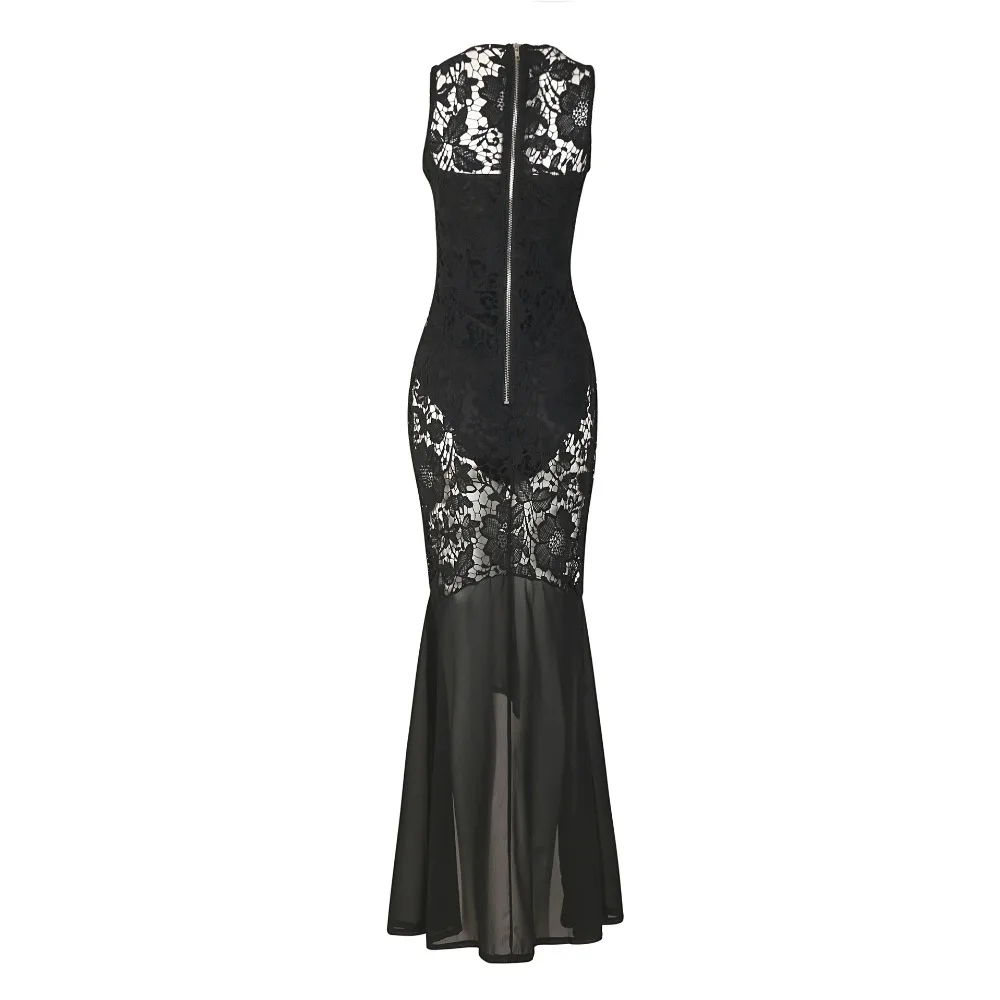 Fashion Summer Women's Lace Floral Long Maxi Dress Black White Hollow Out Sleeveless Elegant Prom Formal Dresses XL New LGY-20
Fashion Summer Women's Lace Floral Long Maxi Dress Black White Hollow Out Sleeveless Elegant Prom Formal Dresses XL New LGY-20