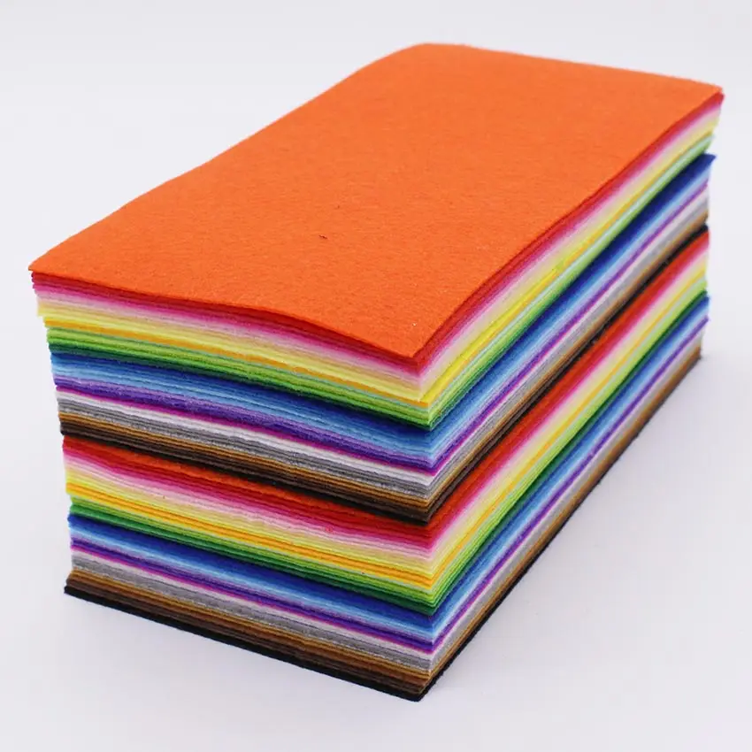 Vibrant Colors1mm Hard Felt ,Nonwoven Cloth ,Polyester Fabrics,Needlework,Diy,Needle,Sewing,Handmade,Feltro
Vibrant Colors1mm Hard Felt ,Nonwoven Cloth ,Polyester Fabrics,Needlework,Diy,Needle,Sewing,Handmade,Feltro