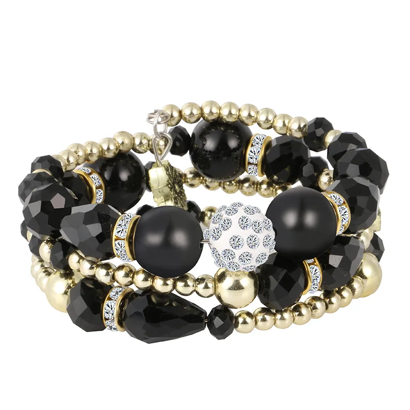 Bohemia Charms Bracelets & Bangles Acrylic Beads Bracelet Multilayers Pulseras Women
Bohemia Charms Bracelets & Bangles Acrylic Beads Bracelet Multilayers Pulseras Women