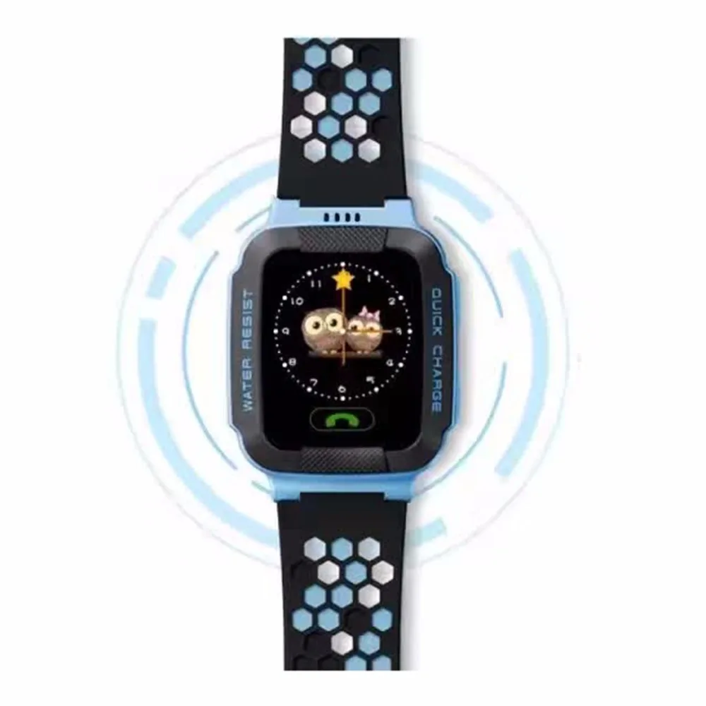 Children Smart Watch GPRS Base Station Positioning Study Play Touch Screen SOS Emergency Alarm Phone Book Wechat Kids Wristwatch |
