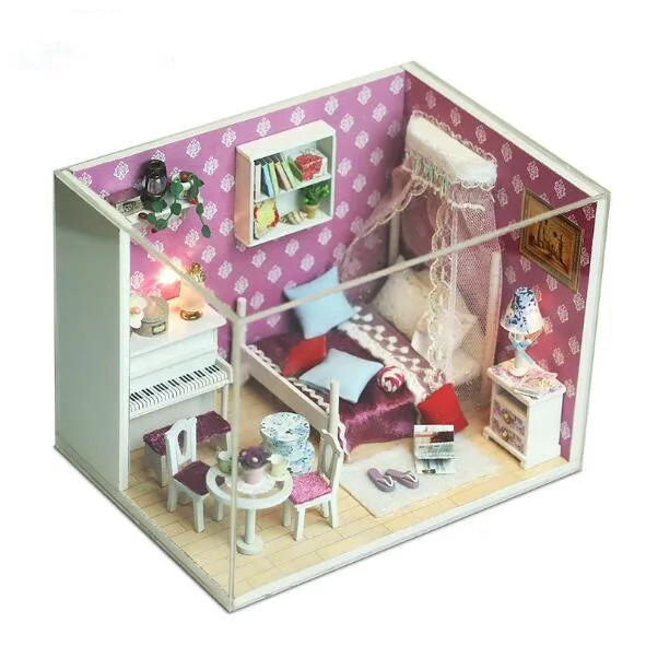 diy miniature dollhouse miniatura cute bedroom Model Building Kits Wooden Furniture Toys birthday gift
diy miniature dollhouse miniatura cute bedroom Model Building Kits Wooden Furniture Toys birthday gift