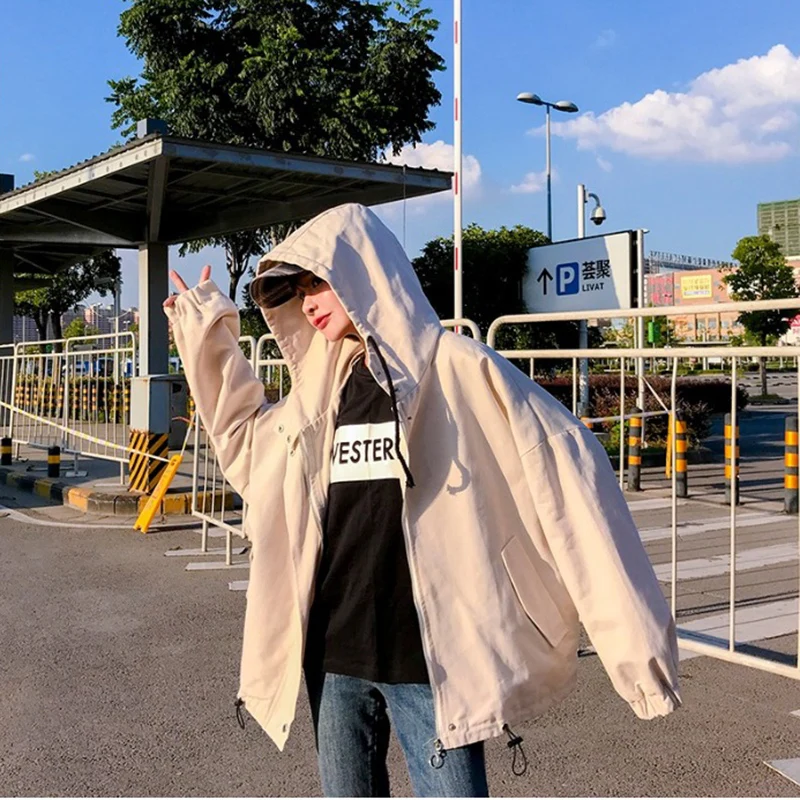 2019spring autumn women's ins Harajuku style bf loose ulzzang Korean version of the loose wild baseball uniform jacket womenle92
2019spring autumn women's ins Harajuku style bf loose ulzzang Korean version of the loose wild baseball uniform jacket womenle92