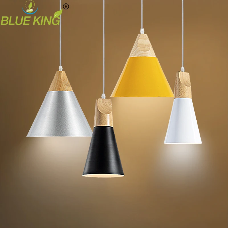 Modern Pendant Lights Wooden+Aluminum Colorful Pendant Lamps For Restaurant/Bar luminaire pendentes LED hanging light fixture
Modern Pendant Lights Wooden+Aluminum Colorful Pendant Lamps For Restaurant/Bar luminaire pendentes LED hanging light fixture