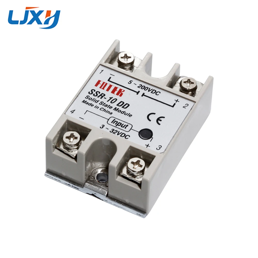 Твердотельное реле LJXH DC-DC SSR, 10DD, 25DD, 40DD, 75DD, 100DD, 3-32 В постоянного тока, вход/выход 5-200 В постоянного тока
Твердотельное реле LJXH DC-DC SSR, 10DD, 25DD, 40DD, 75DD, 100DD, 3-32 В постоянного тока, вход/выход 5-200 В постоянного тока