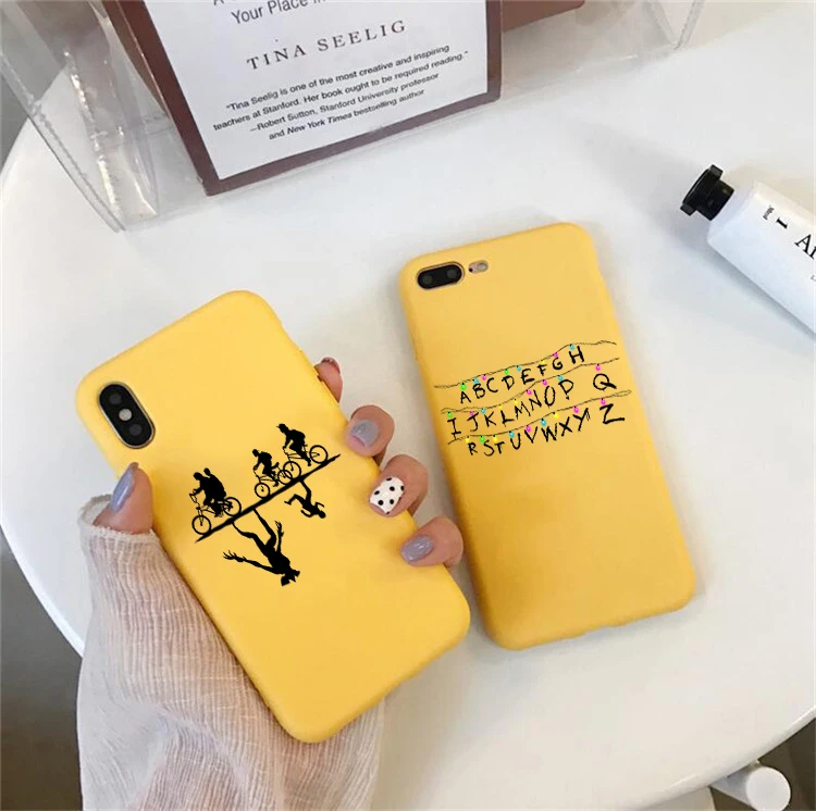 Чехол Stranger Things Art Sticker для iPhone X 7 Plus XS 10 силиконовый чехол 6S 8 6 Max чехол|Бамперы| |