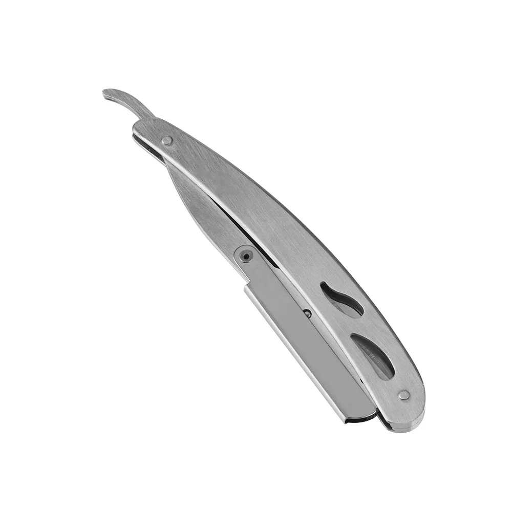 1PC Straight Shaving Razor Stainless Steel Old Fashioned Folding Hair Removal Tools Barber Edge Men Razors 9.1x20.3cm
1PC Straight Shaving Razor Stainless Steel Old Fashioned Folding Hair Removal Tools Barber Edge Men Razors 9.1x20.3cm