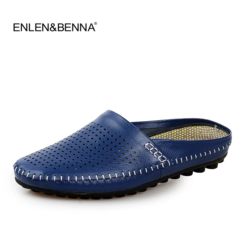Genuine Leather Sandals Men 2018 Summer Slides Male Breathable Designer Flat Slippers Shoes Fashion Comfortable Casual Footwear
Genuine Leather Sandals Men 2018 Summer Slides Male Breathable Designer Flat Slippers Shoes Fashion Comfortable Casual Footwear