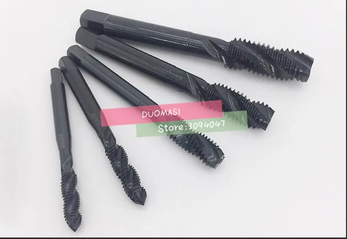 9PCS M2 M2.5 M3 M4 M5 M6 M8 M10 M12 nitride high speed steel spiral tap special stainless steel screw tap ,Thread Tap
9PCS M2 M2.5 M3 M4 M5 M6 M8 M10 M12 nitride high speed steel spiral tap special stainless steel screw tap ,Thread Tap